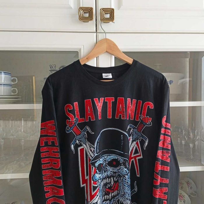 Новий лонгслів Slayer - Slaytanic Wehrmacht : S , M , L , XL , XXL