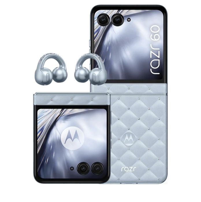MOTOROLA RAZR 60 5G 8/256GB w wersji Svarovski Crystals + słuchawki