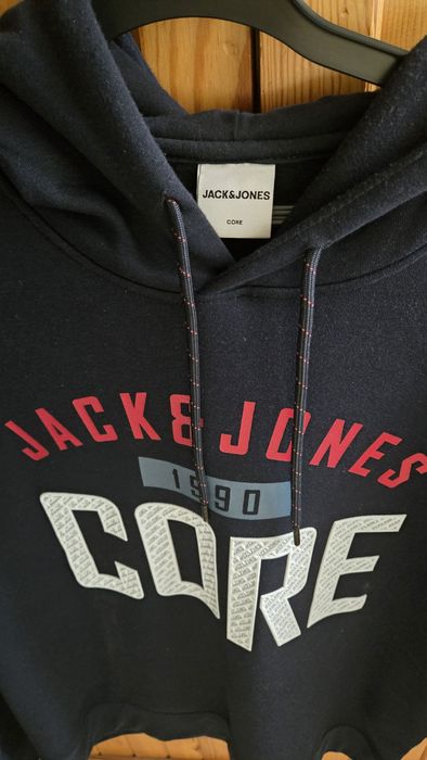 Granatowa bluza J&J CORE - L