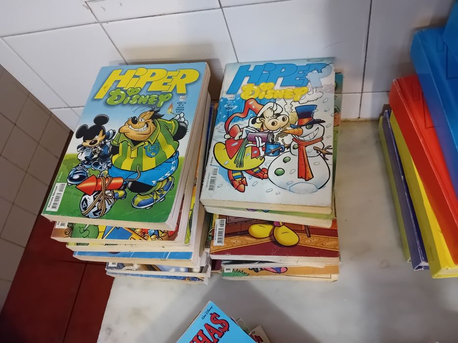 Conjunto de 53 Livros Banda Desenhada Disney