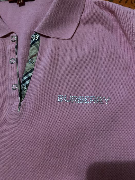 Lindo polo da burberry rosa