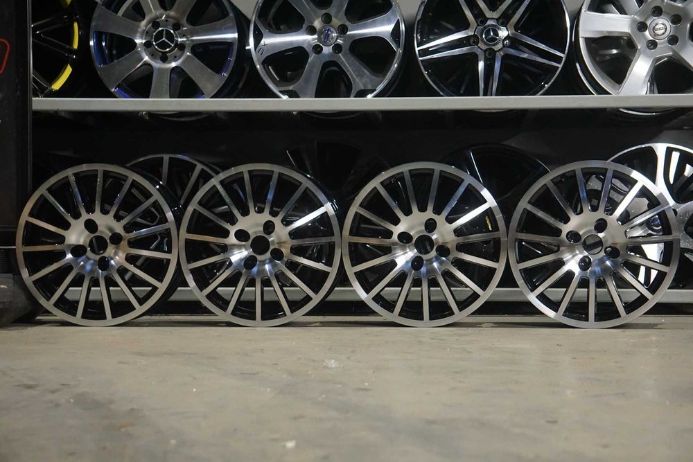 Alufelgi Rondell Germany 4x100 7Jx17 et37 cb70mm czarne i cnc