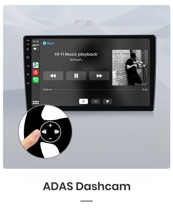 Rádio android Mitsubishi ASX 1 de 2010-16 Carplay GPS wifi 2/32GB NOVO