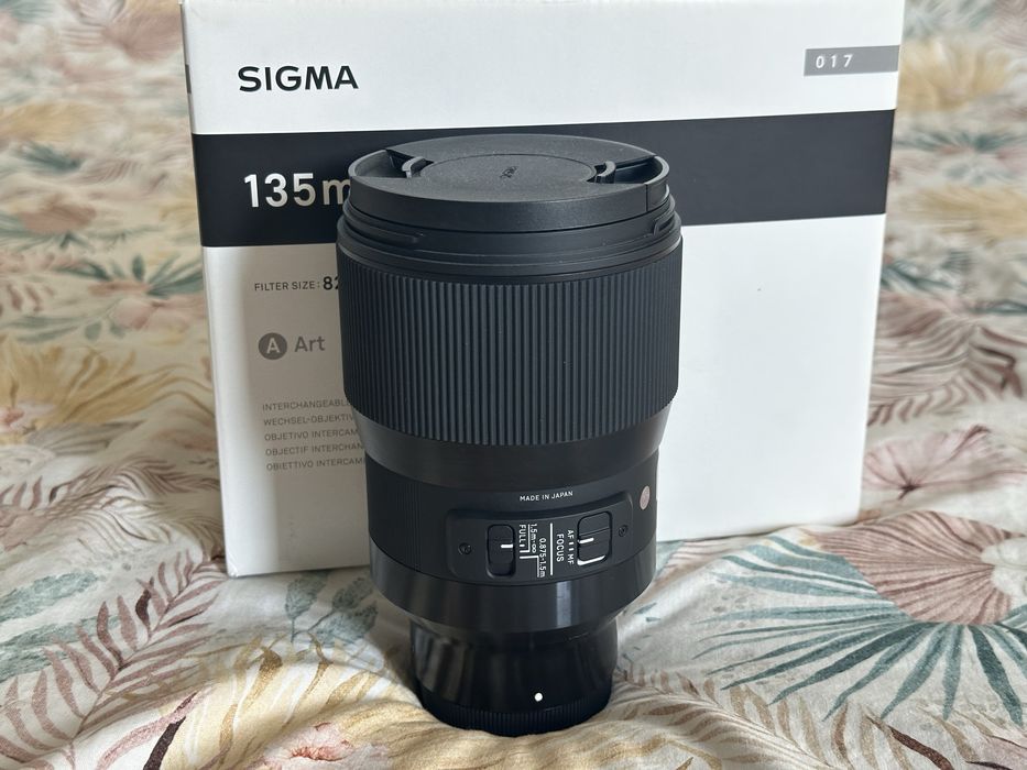 Obiektyw Sigma 135mm f/1.8 ART DG Sony GWARANCJA