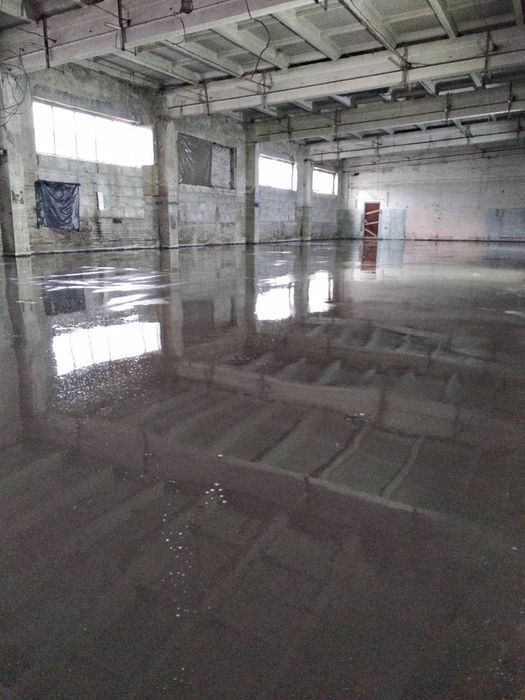 Промислова бетонна підлога, топінгова підлога, бетонный пол ...