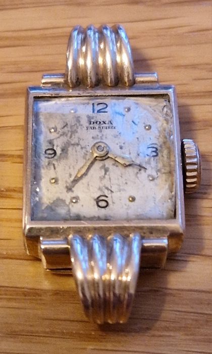 Zegarek Doxa zloty 14k