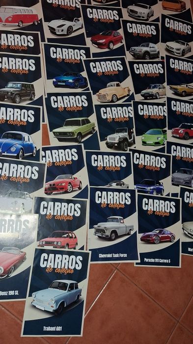 Lote de 42 revistas de carros antigos carros de coleção