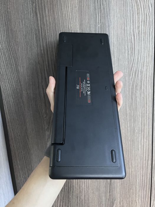 Бездротова клавіатура Rii RT518S з великим тачпадом