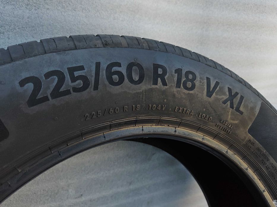 Opony Letnie 225/60/18 Continental 4szt