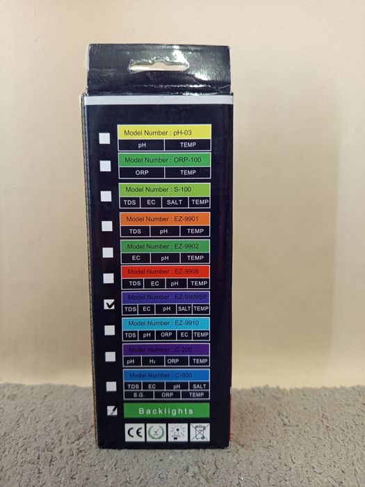 Miernik  jakości wody PH