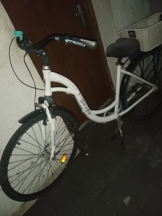 Rower miejski damski Sparta / Winora – koszyk, niski przekrok