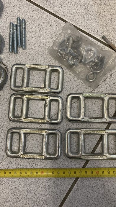 Material eletrico e de fixaçao