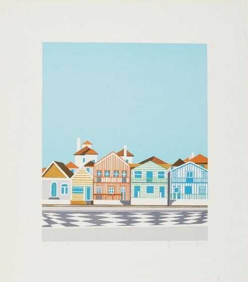 Aveiro e a Ria, 7 diferentes serigrafias