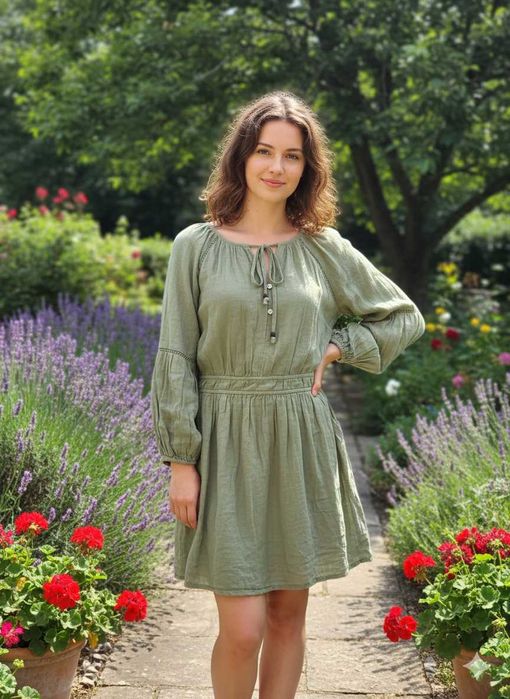 Шикарна муслінова сукня від by Very, L-XL