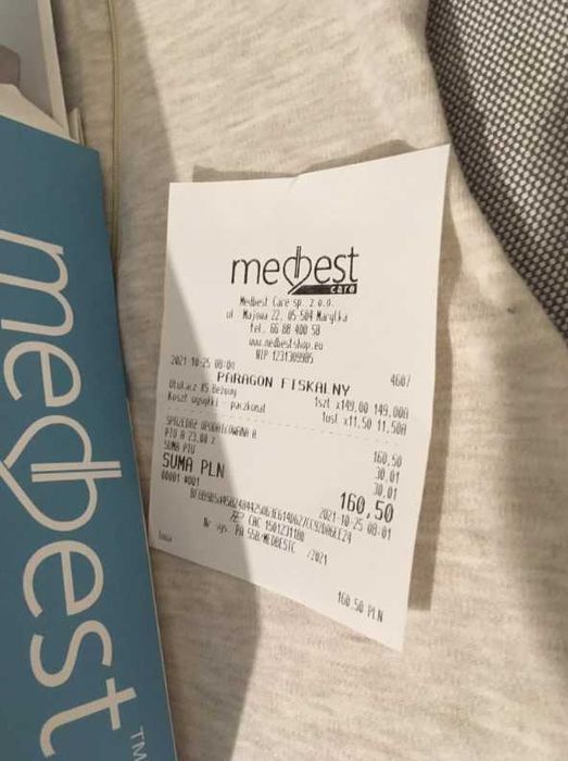 Otulacz medyczny dla noworodka na spokojny sen