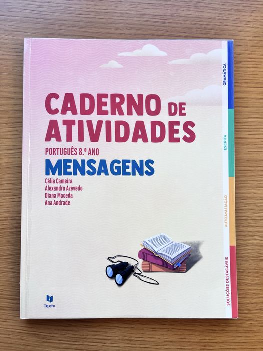Manual e Caderno de Atividades de Português – 8.º Ano
