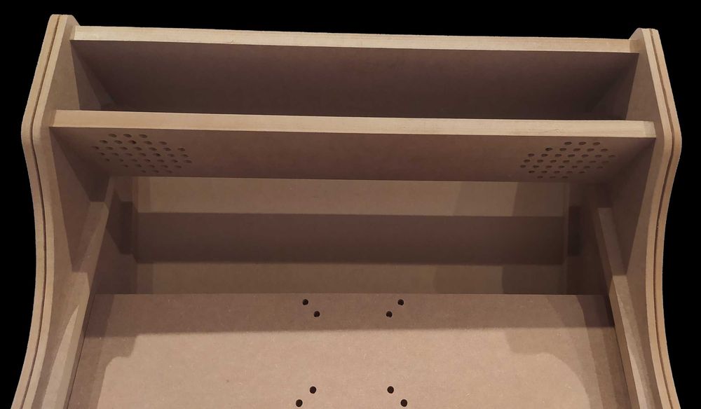 Bartop Arcade do złożenia 22" MDF 16mm automat retro MAME diy obudowa
