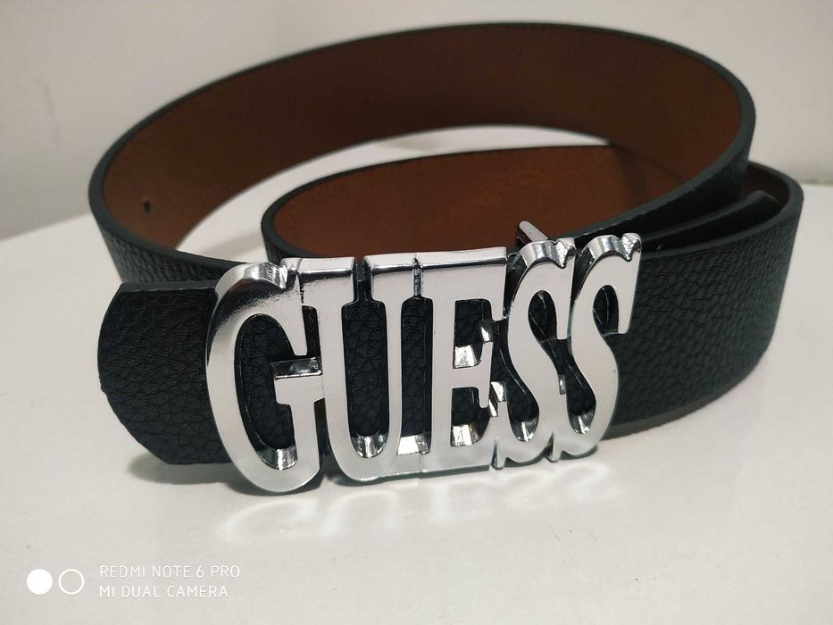 Paski pasek Louis Vuitton paski damskie klamra Guess