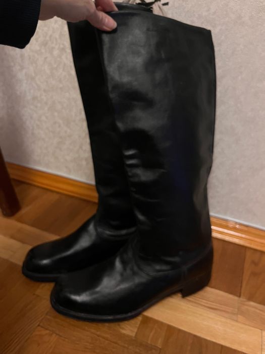 Хромові вінтажні сапоги, хромовые офицерские сапоги