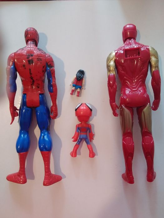 Figuras Marvel Spider-Man Iron Man Wonder Woman