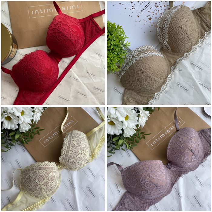 Бюстгальтери від Intimissimi та Tezenis. Італійська жіноча білизна.