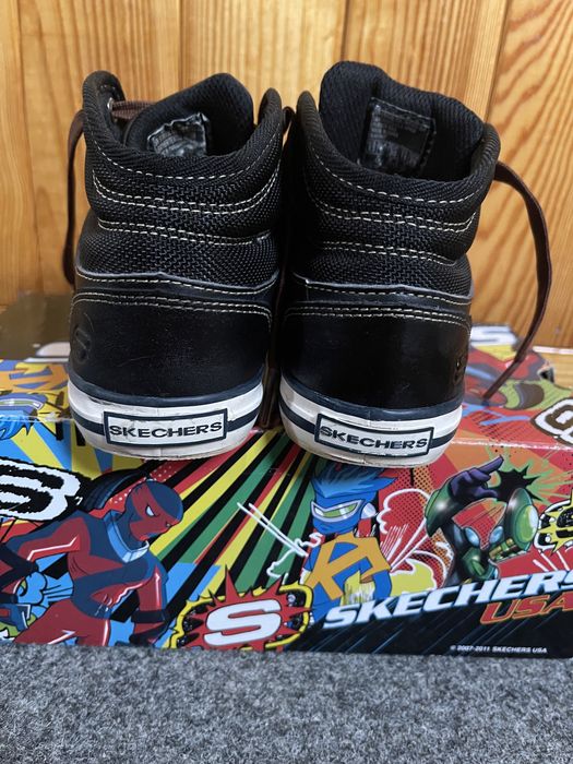 Ботинки хайтопы кеды Skechers