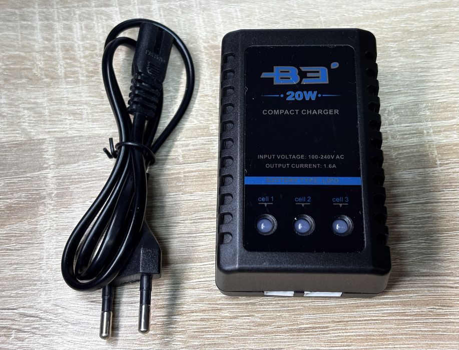 Зарядний пристрій IMAX B3 20w LiPo 7,4-11,1v (2s-3s) (балансуючий)
