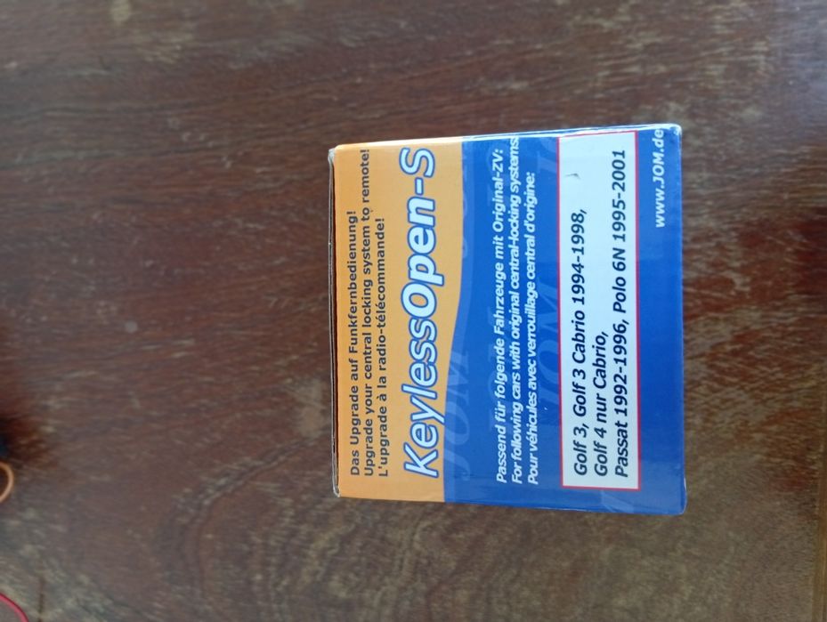 Sistema de Fecho Centralizado JOM KeylessOpen-S - Golf 3, IV, Outros