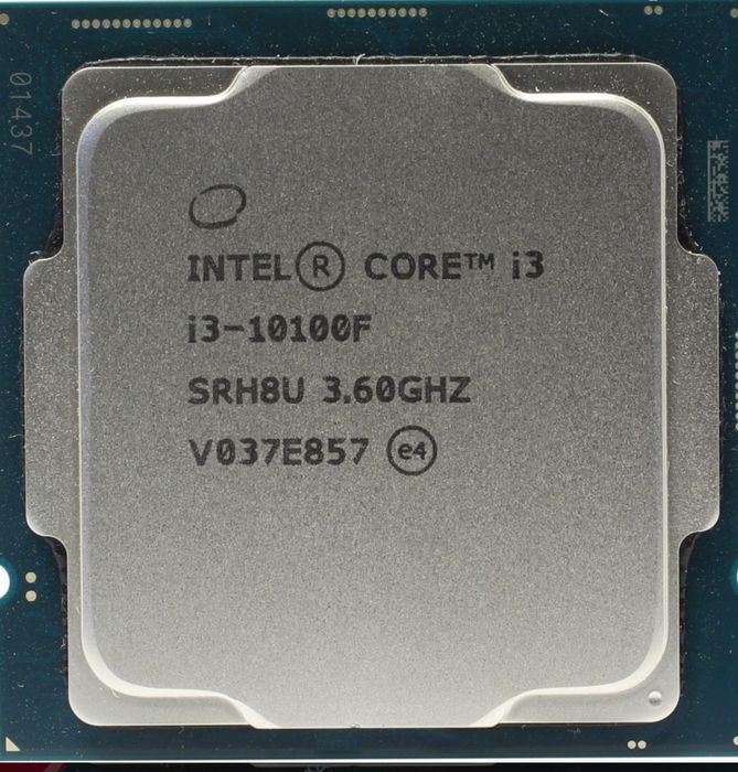 Intel i3 10100f бу