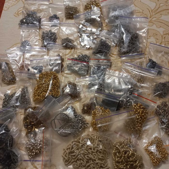 Продам мікс ланцюжків для рукоділля, створення біжутерії 30 м