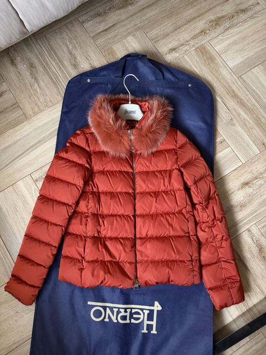 Куртка пухова Herno тепла,  Італія