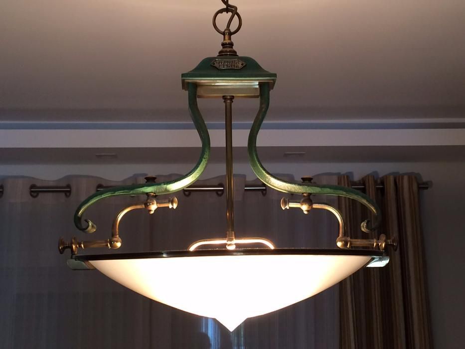 Candeeiro bronze colecção virginia beatch usa