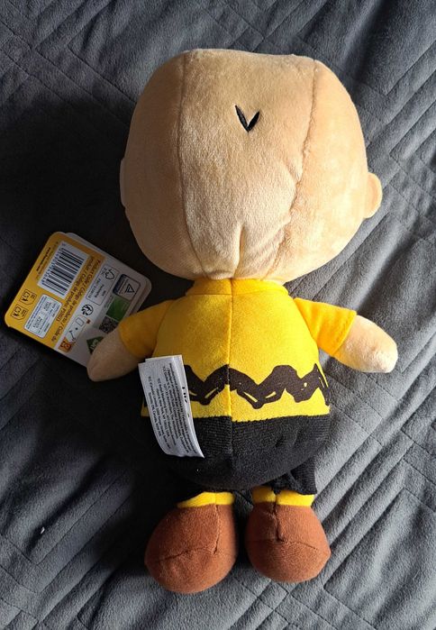Peluche Charlie Brown - Novo - Com Etiqueta