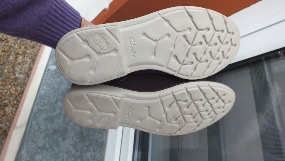 Super półbuty męskie skóra marki CLARKS w roz 44,5(10G)