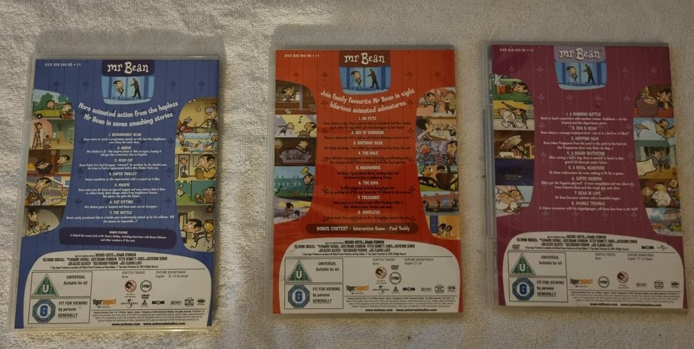 DVDS MR. BEAN Comédia em Bonecos