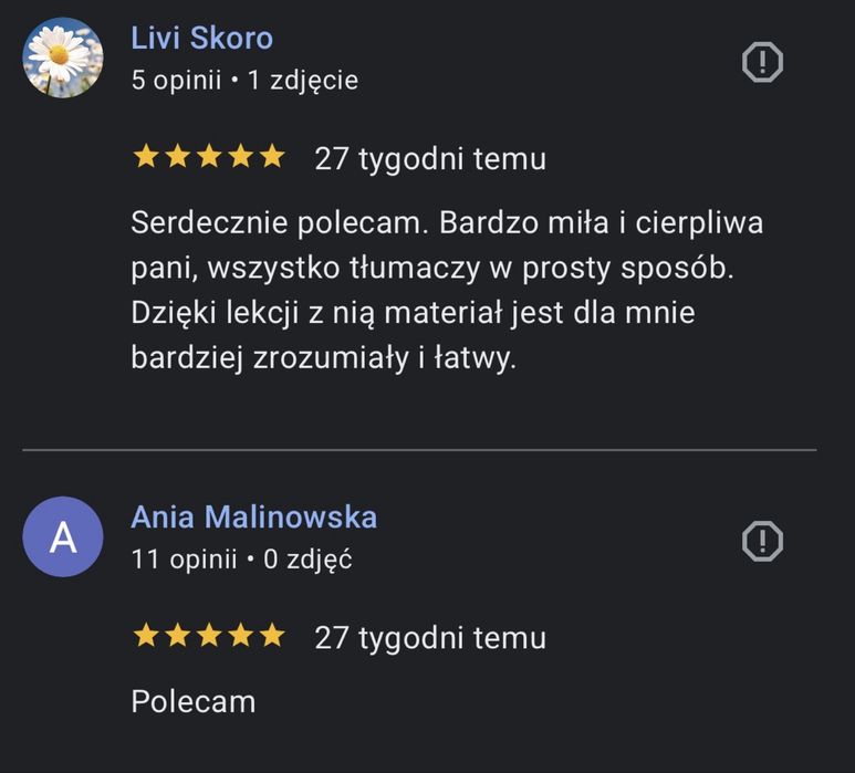 Korepetycje z matematyki