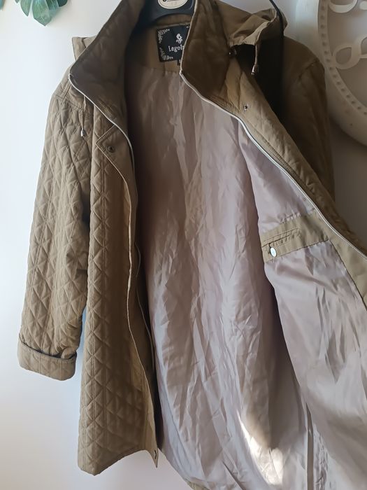 Стьобана куртка з капюшоном р 54 . Нова!