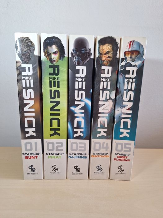 Mike Resnick Starship 1-5 Bunt Pirat Najemnik Buntownik Okręt flagowy
