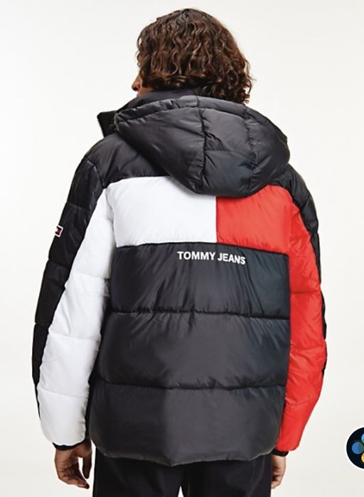 Tommy Hilfiger оригинал новый зимний пуховик куртка размер S (NEW)