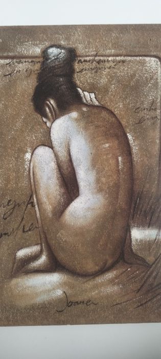 Quadro com relevo