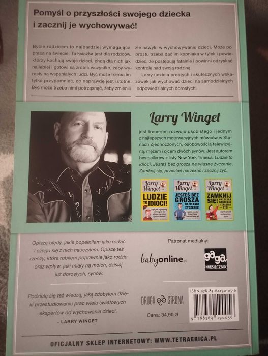 Larry winget twoje dzieci to twoja wina