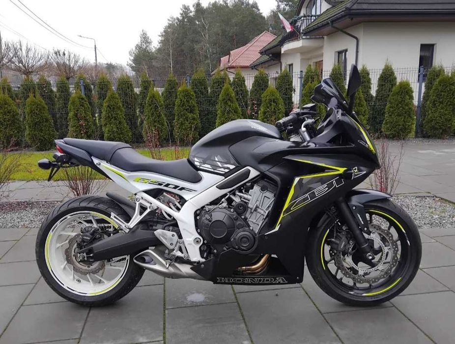 Honda CBR650F ABS, 2016 rok  kat A2 35kW tylko 33000km