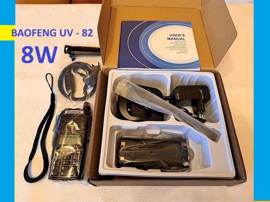 Baofeng  UV-82 , 8W Krótkofalówka PMR NASŁUCH.