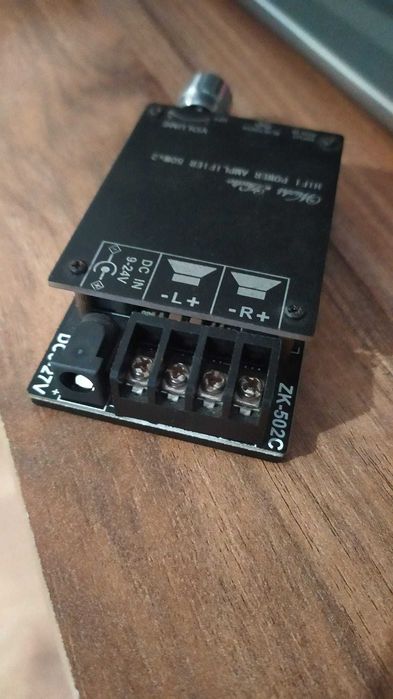 Amplificador bluetooth para colunas HIFI 50Wx2