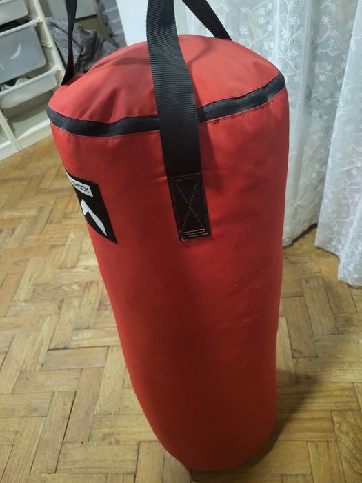 saco de boxe + luvas