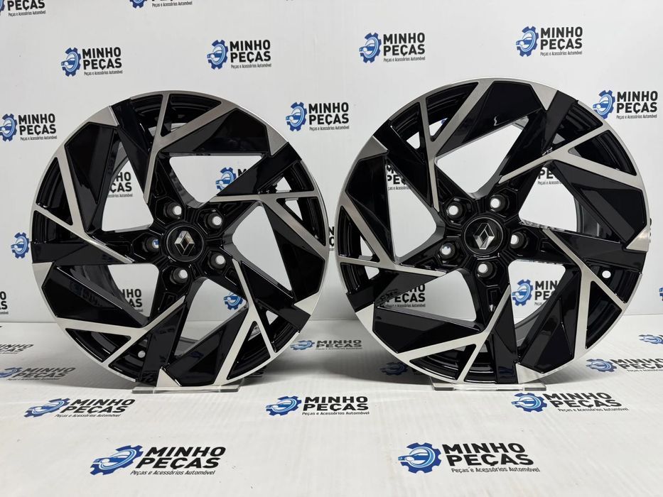 Jantes Look Renault Megane 2025 em 17 (5x114.3) Preto e Polido