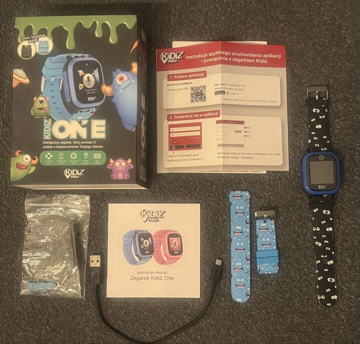 Inteligentny zegarek dla dziecka Kidiz One