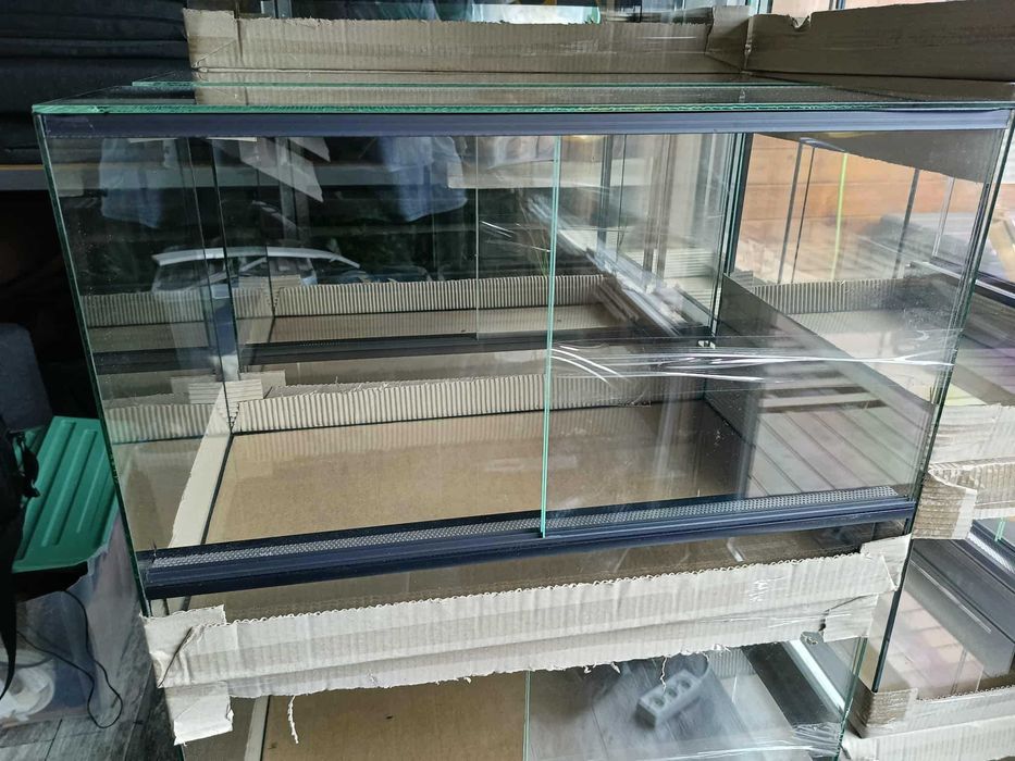 Terrarium nowe szklane 60x40x40 patyczak gekon wąż ślimak