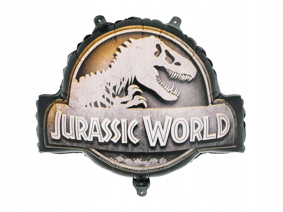 Balon Foliowy Jurassic World - 45X37 Cm - 1 Szt. Dino Dinozaury. Nowy Produkt