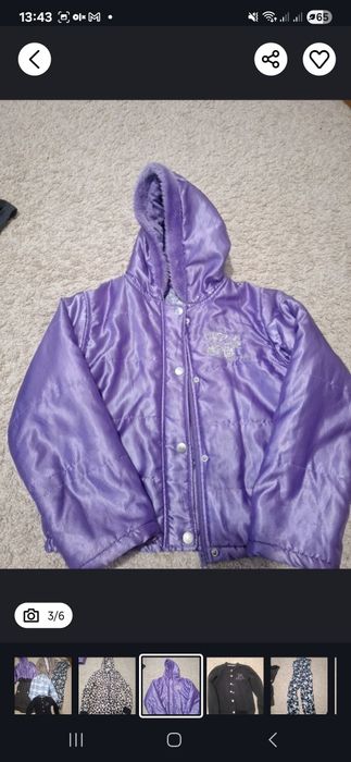 Одяг для дівчинки куртка плаття